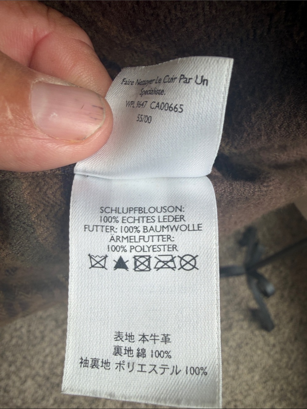 Eddie Bauer Full Grain Brown Suede Chore Field Coat - Picture 7 of 8